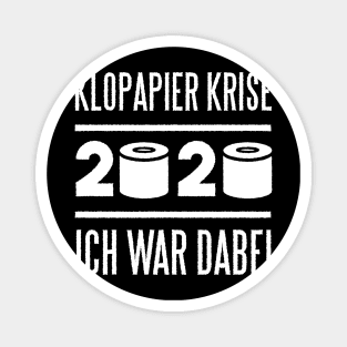 Klopapier Krise 2020 Corona Magnet